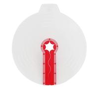 ktxaby Mixing Bowl Splash Guard Lid,31cm Mixer Bowl Cover,Anti Spill Microwave Splash Guard Splatter Screen for Home Cooking Baking Most Hand Electric Mixers