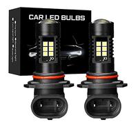KTYERABD 2pcs H8 H11 LED Bulbs HB4 9006 HB3 9005 H16 jp LED Fog Light Bulb Car Driving DRL Auto Lamp 6000k White 12V 1200LM(H9)