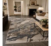 KTYUTJDH Area Rug,Abstract Beige, Gray, Brown, Rectangular 160 x 200 cm, Large Rugs Living Room Lounge Carpets for Bedrooms Aesthetic Home Decor