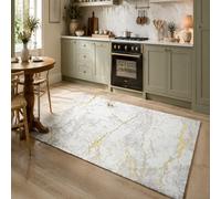 KTYUTJDH Area Rug,Abstract Modern White Gray Yellow Yellow, Rectangular 180 x 240 cm, Large Soft Rugs Art Deco Home Office Living Dining Room Bedroom Carpets