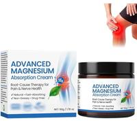 KU-BOZNS Advanced Magnesium Pain Relief Cream, Joint Relief Cream, Natural Joint Gel Effective Relieffor Back, Neck, Hands, Knees (1pcs)