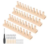 Kuabiz Blanket Knitting Loom Chunky Blanket Loomss for DIY Throw Blankets Length Adjustable Knitting Frame, Loom Knitting Machine Hand Knitting Board for Women and Girls, Adults (61inch)