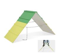 Kuabiz Dogs Agility A-Frame 73.2 x 22.8 Inch Dog Agility Equipment A-Frame Agility Training Equipment Dog Non-Slip Agility Course Equipment for Dogs Jumping Outdoor Dog Pet Ramp Climbing Playground
