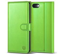 Kuafcase Case Compatible for iPhone 7, iPhone 8, iPhone SE 2022, iPhone SE 2020, 4 Card Slots Magnetic Closure Kickstand Shockproof Protective Phone Case Compatible for iPhone 7/8/SE - Grass Green
