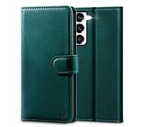 Kuafcase for Samsung S23 Plus Case, 4 Card Slots Kickstand Protective Phone Case for Samsung Galaxy S23 Plus - Green