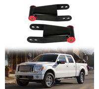 KUAFU 2-3 inch Rear Drop Lowering Leveling Shackles for Ford F150 2004-2014 2WD 4WD Adjustable