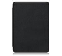 kuaijiexiaopu Auto Sleep/Wake-up Leather Stand Case, Flexible TPU Back Cover compatible with Kindle Paperhwhite 11th KPW5 2021 6.8 inch(Black)