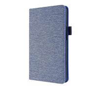kuaijiexiaopu Cloth Texture Fabric Protective Case with Card Slot, Honeycomb TPU Soft Shell compatible with Lenovo Xiaoxin Pad P11 2nd Gen 11.5 inch 2023/TB350(Blue)