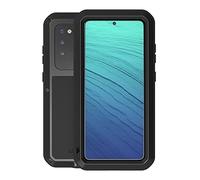 kuaijiexiaopu Cover, Original 360° Armor Heavy Duty Metal Tank Case compatible with Samsung Galaxy S20 Ultra Plus FE 5G(Black,S20)