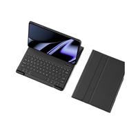 kuaijiexiaopu Detachable Keyboard Cover, PU+TPU Leather Stand Case compatible with Xiaomi Pad 5/5 Pro 11 inch(Black+Keyboard)