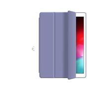 kuaijiexiaopu Tri-folding Solid Colour Magnetic Soft Shell, Flip Leather Protective Case compatible with Xiaomi Pad 6S PRO 12.4 inch(Purple)