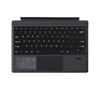 kuaijiexiaopu Turkish Arabic Hebrew Russian Spanish Italian Tablet Backlight Touchpad Keyboard Cover compatible with Microsoft Surface Pro 8/9/10/X(Keyboard,Spanish)