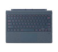 kuaijiexiaopu Ultra Slim 6 Colors Magnetic Backlit Touchpad Keyboard compatible with Microsoft Surface Pro 3/4/5/6/7 12.3 inch(Cobalt blue)