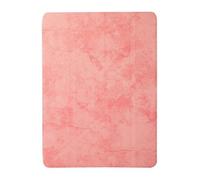 kuaijiexiaopu Y-fold Foldable Flip Case with Pen Slot, Retro Cloth Texture Protective Cover compatible with iPad Air 13 2024/2025 13 inch(Retro Pink)