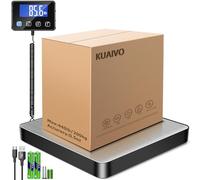 KUAIVO Shipping Scale, 440 lbs/0.35oz High Accurate Digital Postal Scale with Hold/Tare Function, Shipping Scale for Small Business, Packages, Luggage, Home Use, Battery & Charging Cable Include