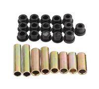 KuaJiGo 24pcs Bushing Sleeve Kit for Club Car DS Gas Electric 1992 - Up, Replacement Bushings with Bronze Sleeves Including 1016346 1016349 1016350 1012303 1015583
