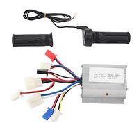 KuaJiGo 24V250W Brush E - Bike Controller, Universal Thumb Throttle Grip Set, Aluminum Alloy Electric Bike Accessory with Under - Voltage Protection, Over - Current Protection for E - Bike