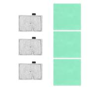 KUAJTUN Aquarium Service Pack with 3PCS Interpet CF2 Filter Cartridges, Compatible with Interpet Filter Units, Effective Cartridge Kit for Freshwater and Marine Tank Cleaning