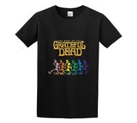 KUAKEMAOSHA Grateful Dead The Best of The Grateful Dead Mens Cotton Tshirt Size 3XL Black