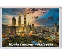 Kuala Lumpur - Malaysia - 96 x 67mm Jumbo Fridge Magnet/Magnets BBSFHM689