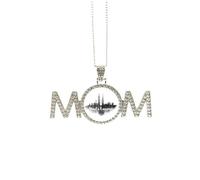 Kuala Lumpur Malaysia Landmark Ink City Mothers Day Gift for Mom Nana Grandma Necklace Birthday Jewelry