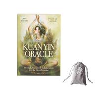 Kuan Yin Oracle tarot,with bag,Firend Game,Fortune Telling Toys