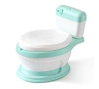 KUANDARYJ Potty, My Real Mini Size Toilet with Lid and Flush Sound, Potty Training Toilet for Toddlers, Green