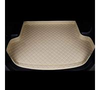 KUANDEDIAN Car Leather Boot Liner Mats for Mercedes Benz EQE 2022-2024, Trunk Liner Tray Mats Cargo Carpet All-Weather Protector Styling Accessories,A/Beige