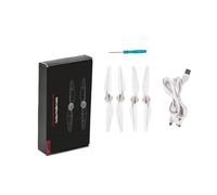 KUANDEDIAN Replaceable For DJI Air 3/Mini 3 Pro/Mini 4 Pro Accessories LED Flash Propeller Night Light Glowing Propellers Low Noise Props 2Pair Drone accessories(For DJI Mini 4 Pro)