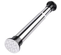 KUANGGE 27-180Inch Tension Curtain Rod, Extendable Shower Curtain Rod, Adjustable Tension Rods, Anti-Slip, No Rust, No Drilling, For Bath, Closet, Wardrobe, Door, Kitchen