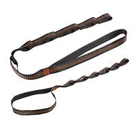 Kuanght 2 Pcs Hammock Straps, 100 x 2.5cm Heavy Duty Tree Swing Straps, 6+1 Ring Adjustable Hanging Rope for Camping Garden Travel Maximum Load 400kg