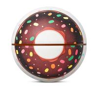 Kuangmi Food Theme Basketball, Official Size 7(29.6"), Novelty & Funny Streetball, for Indoor and Outdoor, Donut