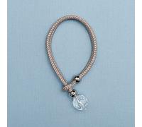 KUARWDVF Curtain Tassel Tiebacks, Crystal Curtain Strap Magnet Buckle Without Punching Installation Simple Hemp Rope tiebacks(Khaki,2 PCS)