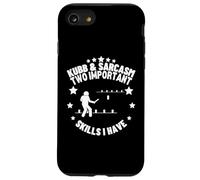 Kubb and Sarcasm Viking Chess Funny Kubb Case for iPhone SE (2020) / 7/8