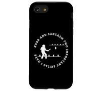 Kubb and Sarcasm Viking Chess Funny Kubb Case for iPhone SE (2020) / 7/8