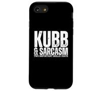 Kubb and Sarcasm Viking Chess Funny Kubb Case for iPhone SE (2020) / 7/8