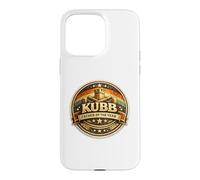 Kubb Father of the Year Viking Chess Lawn Game Player Gift Case for iPhone 15 Pro Max