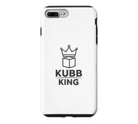 Kubb King Funny Viking Chess Lawn Game Player Gift Case for iPhone 7 Plus/8 Plus