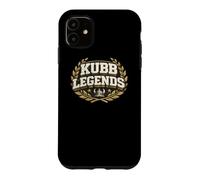 Kubb Legends Funny Viking Chess Lawn Game Player Gift Case for iPhone 11