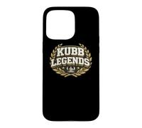 Kubb Legends Funny Viking Chess Lawn Game Player Gift Case for iPhone 15 Pro Max