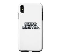 Kubb Master Funny Viking Chess Lawn Game Player Gift Case for iPhone XS Max