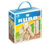 Kubb Outdoor Wooden Skittles Game 2+ Players Age 8+