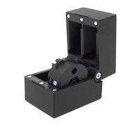 Kube3d Magazine Case Compatible with: Gamo 10 Shot (Gen 1) Replay Fast Shot Magazines - Hard Plastic Protective Cover, Flip Lid Magnetic Box For Air Rifle Storage and Safety (Fits: 2 Magazines, Black)