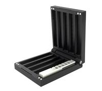 Kube3d Magazine Case Compatible with: Steyr Arms Hunting 5 Magazines - Hard Plastic Protective Cover, Flip Lid Magnetic Box, Air Rifle Storage (Black, Fits: 7 Magazines)