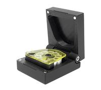 Kube3d Slim Magazine Case Compatible with: Air Arms S310 S410 S510 TDR Galahad Magazines - Hard Plastic Protective Cover, Flip Lid Magnetic Box Air Rifle Storage and Safety (Black, Fits: 1 Magazine)
