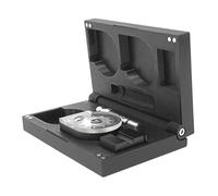 Kube3d Slim Magazine Case Compatible with: Artemis/SPA M25, M30 Magazines, Single Shot Tray & Fill Probe - Plastic Cover, Flip Lid Magnetic Box Rifle (Black, Fits: 2 Magazines, SS Tray & Fill Probe)