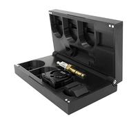 Kube3d Slim Magazine Case Compatible with: Daystate Huntsman Revere Self-Indexing Magazines, Black Single Shot Tray & Quick Fill Probe, Magnetic Box
