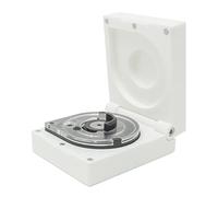 Kube3d Slim Magazine Case Compatible with: FX Panthera, Dynamic & King Magazines - Hard Plastic Protective Cover, Flip Lid Magnetic Box Air Rifle Storage (White, Fits: 2 Magazines)