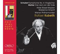 Kubelik/Kmentt/Wiener Phil. - MAHLER:LIED VON DER ERDE