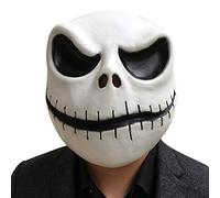 Kuberas Horror Mask Skull Skeleton Latex Mask Pumpkin King Halloween Christmas Cosplay Costume Mask for Adults
